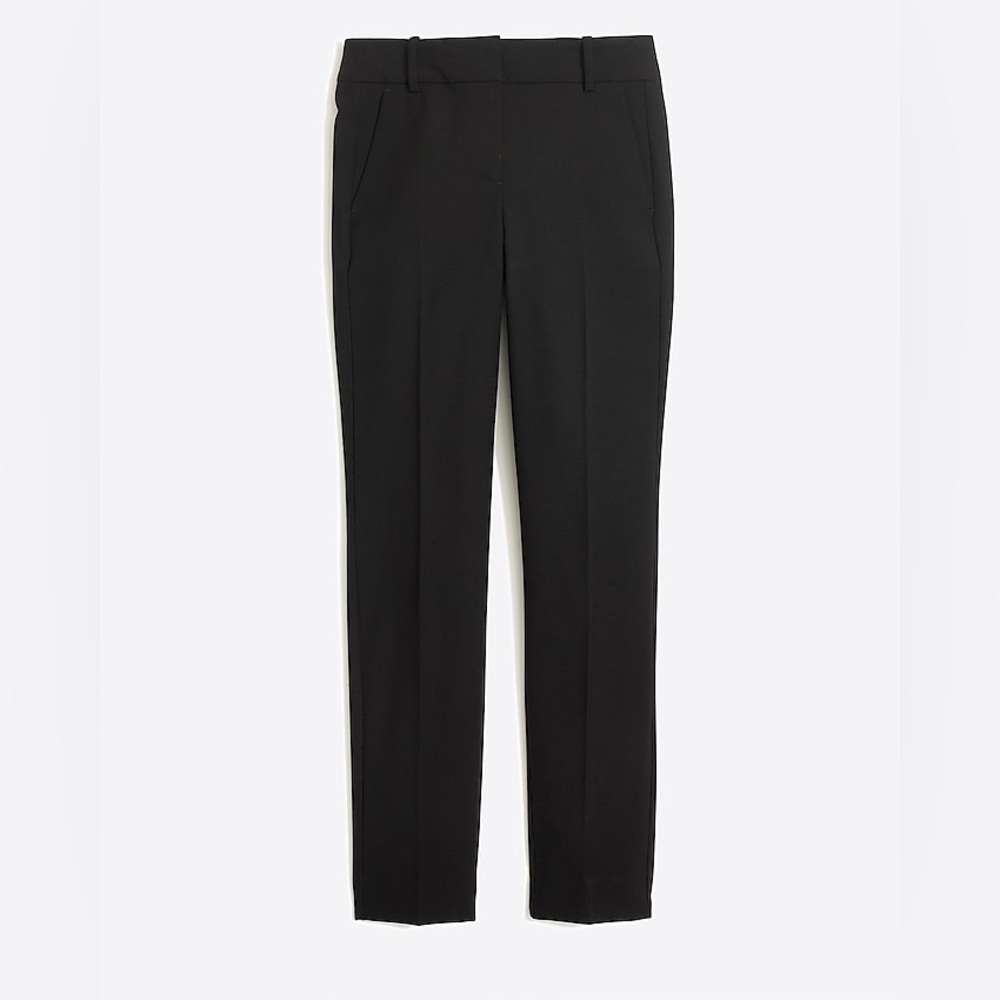 NWT / jcrew factory Slim Cropped Ruby Pant In Stretch Twill / B003 - Picture 5 of 9